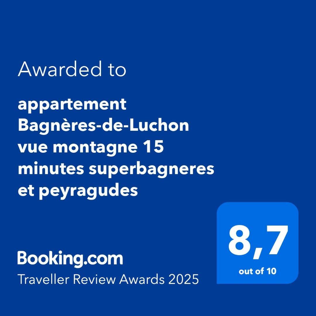 Appart T 3 Bagneres-De-Luchon Vue Montagne - Piscine Mi Juin Экстерьер фото